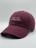 not for everyone.