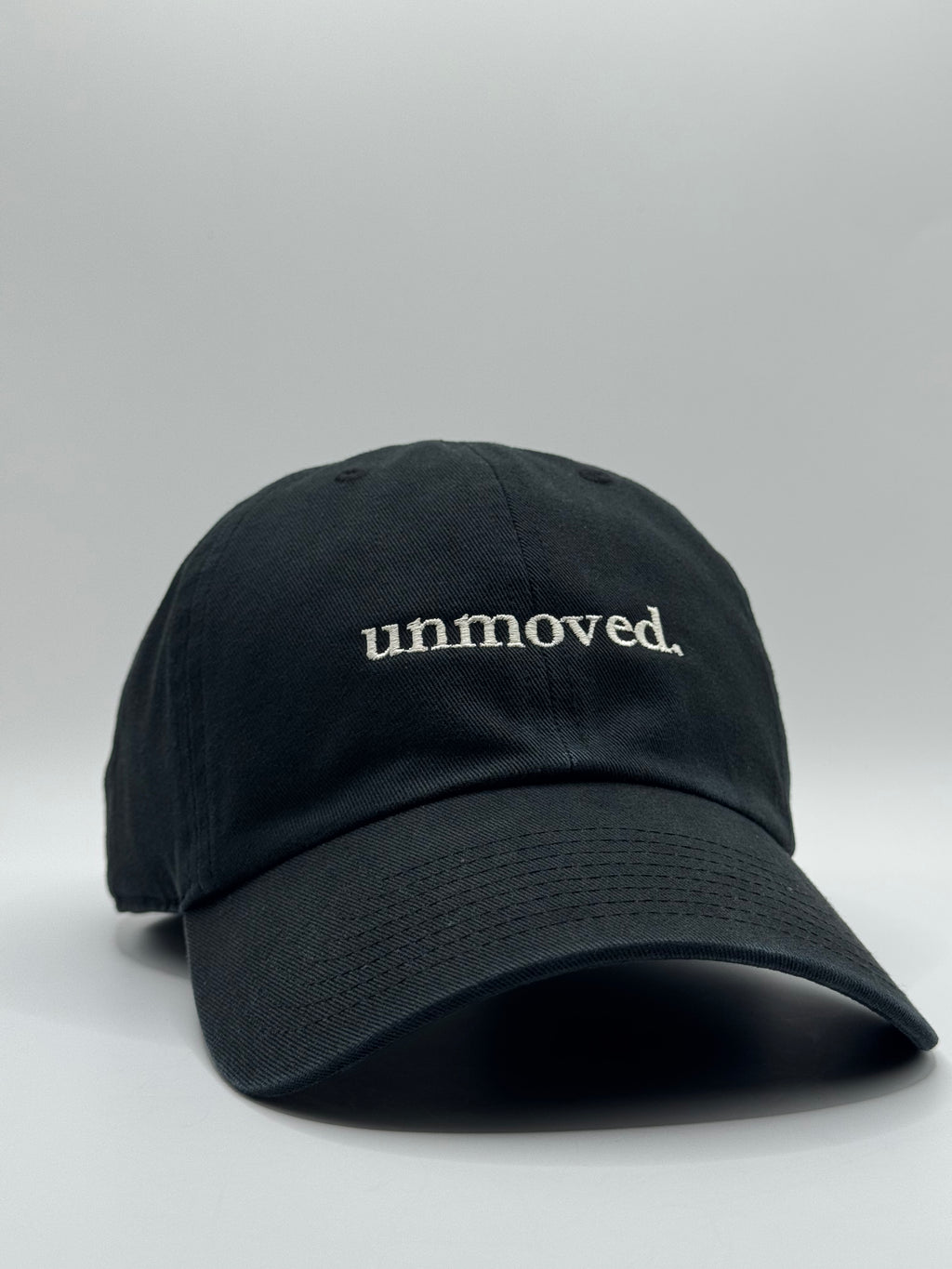 unmoved.