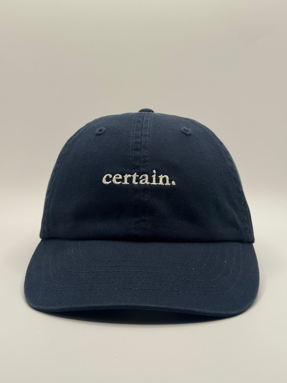 certain.